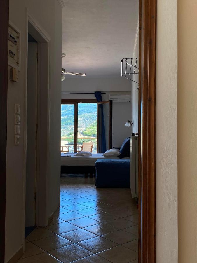 Anarrousa Studios & Apartments Evdhilos Bagian luar foto
