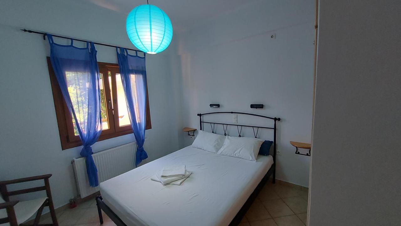Anarrousa Studios & Apartments Evdhilos Bagian luar foto
