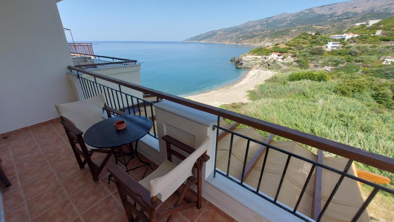 Anarrousa Studios & Apartments Evdhilos Bagian luar foto